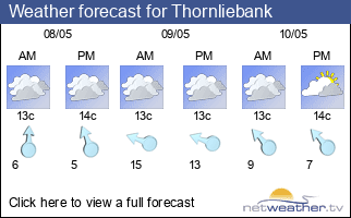 Weather forecast for Thornliebank