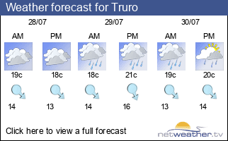 Weather forecast for Truro