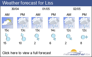 Weather forecast for Liss