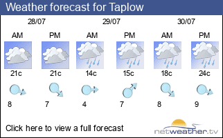 Weather forecast for Taplow