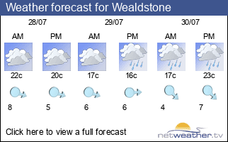 Weather forecast for Wealdstone