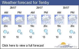 Weather forecast for Tenby