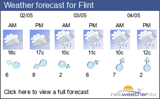 Weather forecast for Flint