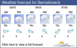 Weather forecast for Barnoldswick